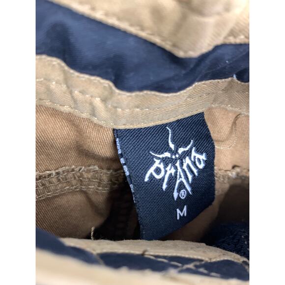 Vintage Prana Cargo Pants Mens Sz M Brown Adjustable Waist 30" Inseam - Picture 3 of 5